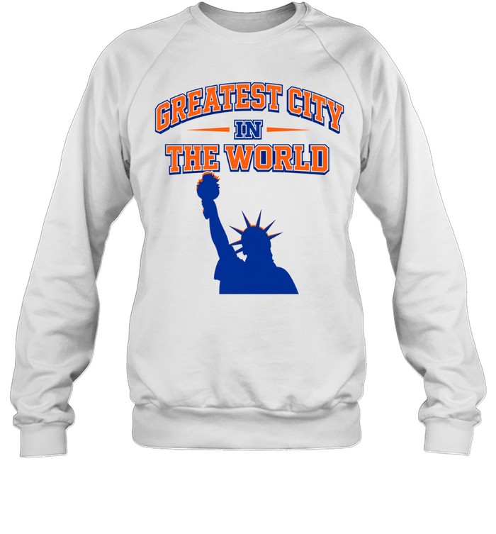 Nice New York Knicks Greatest City In The World Unisex Sweatshirt