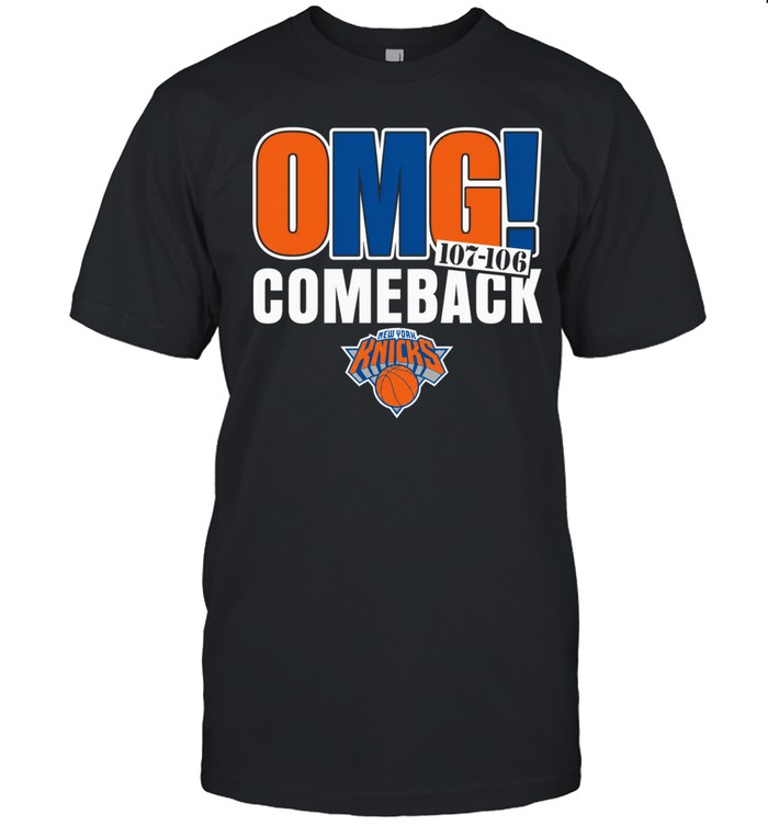 Nice New York Knicks OMG Comeback Classic Men's T-shirt