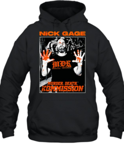 Nick Gage MDK all day Murder Death Kommission  Unisex Hoodie