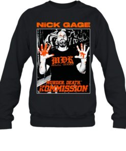 Nick Gage MDK all day Murder Death Kommission  Unisex Sweatshirt