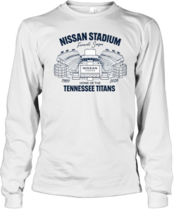 Nissan Stadium Farewell Season 1999 2026 Home of the Tennessee Titans  Long Sleeved T-shirt