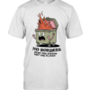 No Borders Burn the System Not the Planet  Classic Men's T-shirt