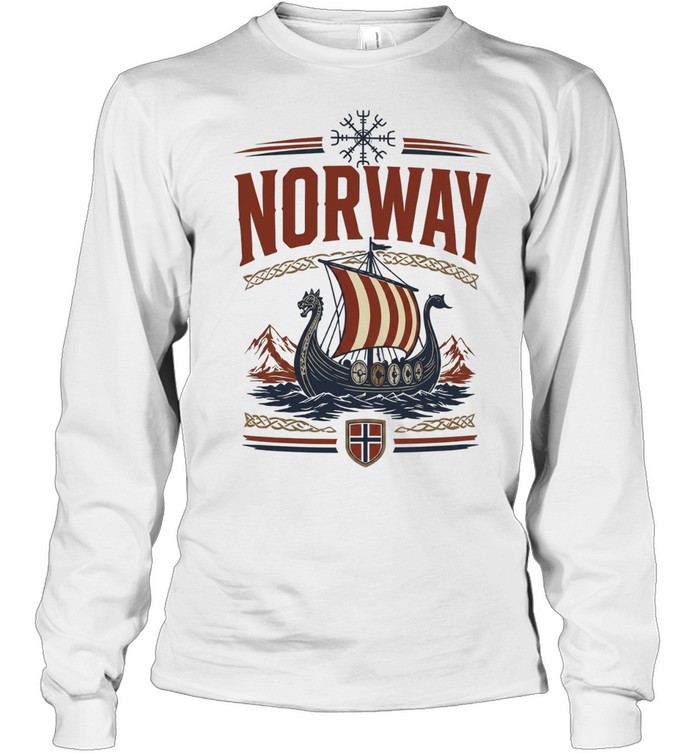 Norway National Team Haaland Football Long Sleeved T-shirt