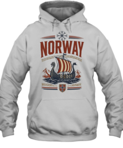 Norway National Team Haaland Football Unisex Hoodie