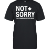 Not Sorry The Canadian Resistance Canada Classic Men's T-shirt