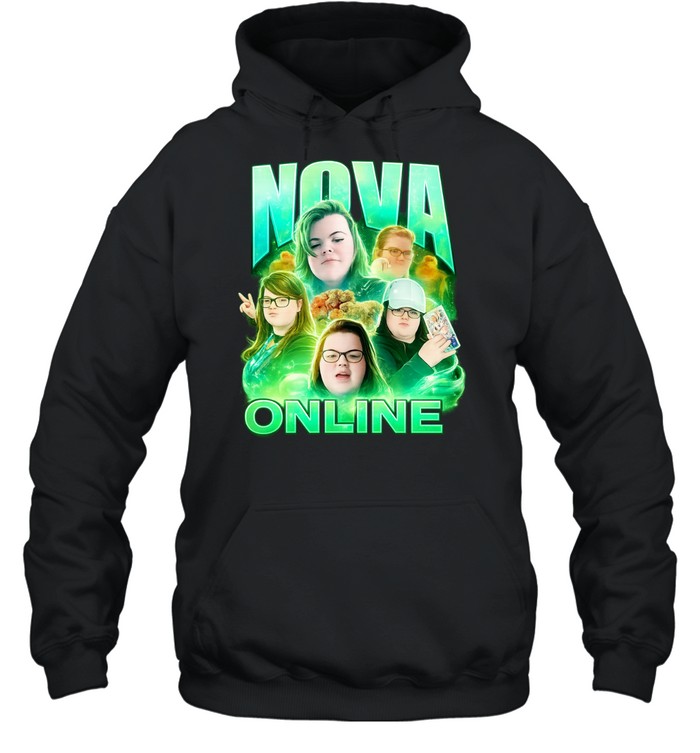 Nova Online Jason on Tribute Fried Chicken Portrait Unisex Hoodie