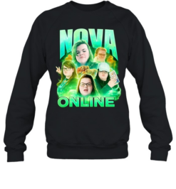 Nova Online Jason on Tribute Fried Chicken Portrait Unisex Sweatshirt