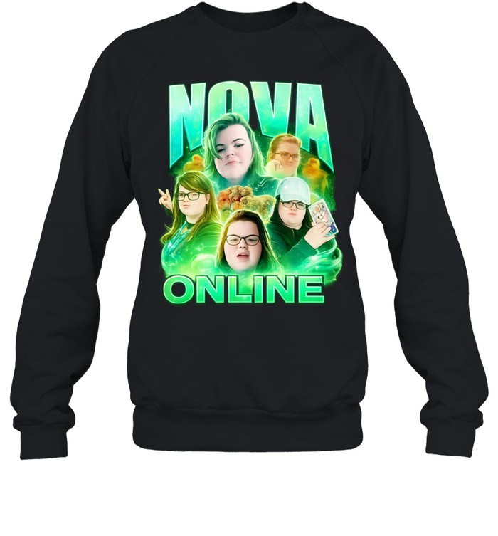 Nova Online Jason on Tribute Fried Chicken Portrait Unisex Sweatshirt