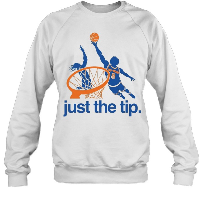 OG Anunoby New York Knicks Basketball Just The Tip In 2026 Unisex Sweatshirt