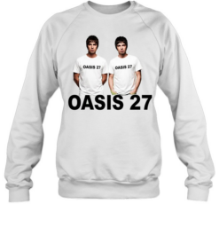 Oasis two men 27 Unisex Sweatshirt