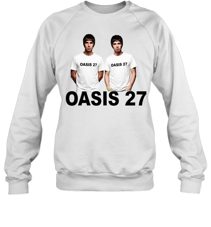 Oasis two men 27 Unisex Sweatshirt