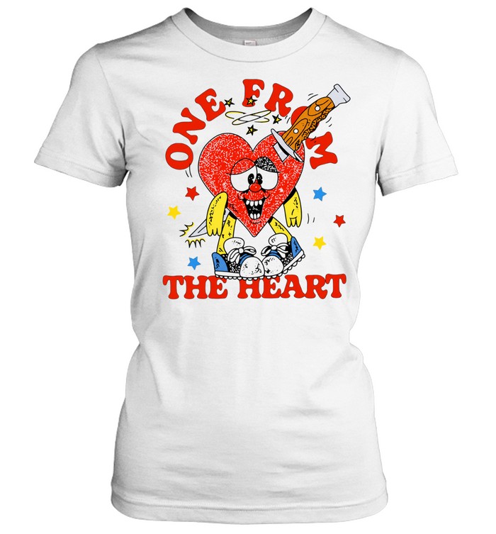 One from the Heart graphic art love symbol Classic Women's T-shirt
