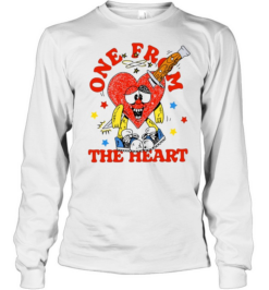 One from the Heart graphic art love symbol Long Sleeved T-shirt