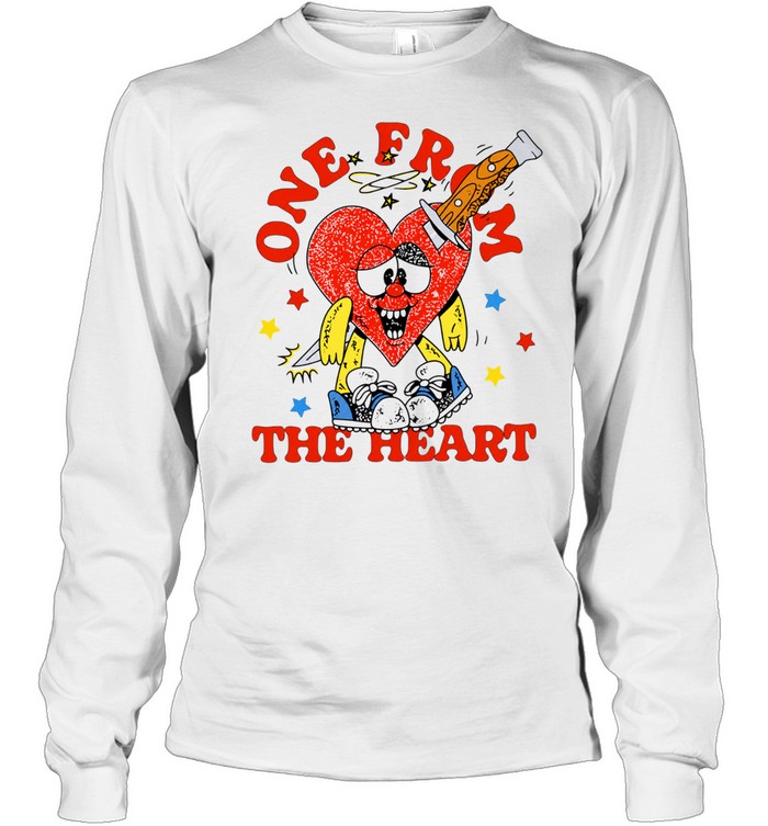 One from the Heart graphic art love symbol Long Sleeved T-shirt