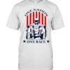 One nation one race racing driver Lincoln Memorial pose Classic Men's T-shirt