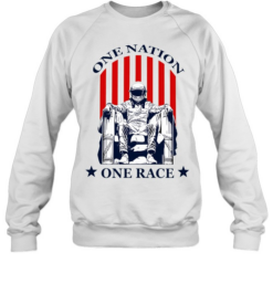 One nation one race racing driver Lincoln Memorial pose Unisex Sweatshirt