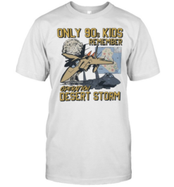 Only 90s kids remember Operation Desert Storm fighter jets  Classic Men's T-shirt