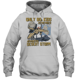 Only 90s kids remember Operation Desert Storm fighter jets  Unisex Hoodie