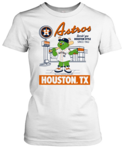Orbit Houston Astros Servin you Houston Style since 1962 Houston TX  Classic Women's T-shirt