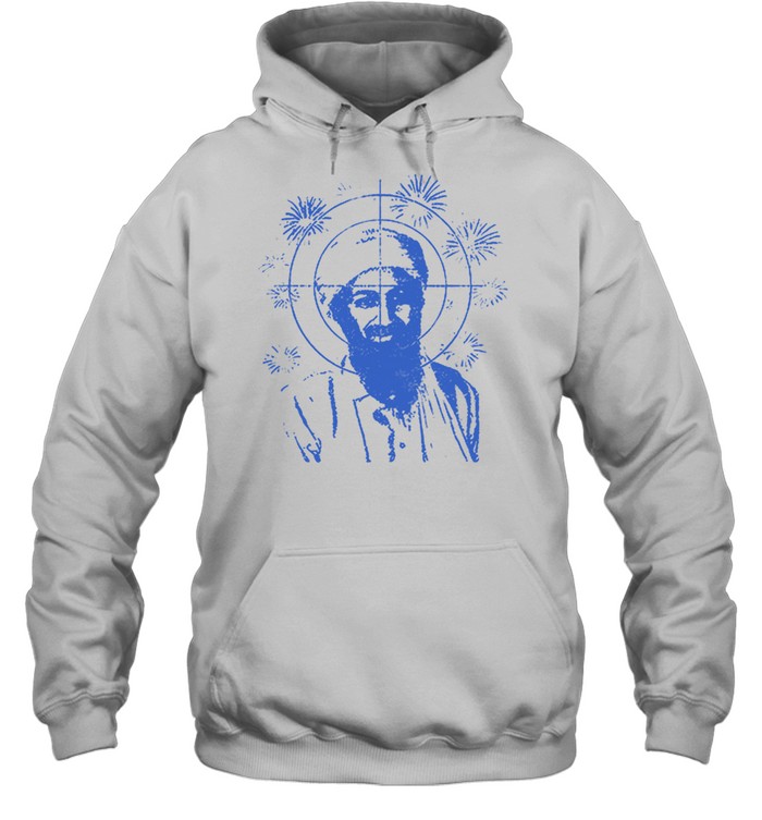 Osama bin Laden 4th of July God bless America Unisex Hoodie