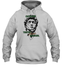 Outrank Tested Never Broken motivational Unisex Hoodie
