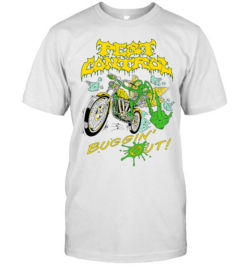 Pest Control Buggin’ Out insect motorcycle  Classic Men's T-shirt