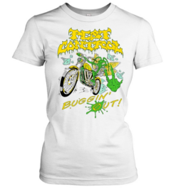 Pest Control Buggin’ Out insect motorcycle  Classic Women's T-shirt