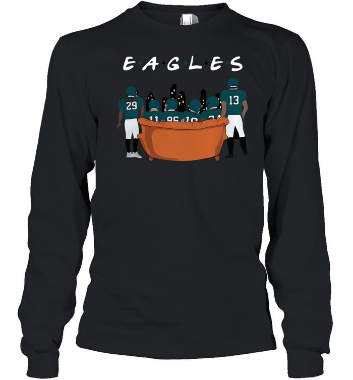Philadelphia Eagles Friends TV Show Long Sleeved T-shirt