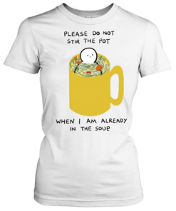 Please Do Not Stir the Pot When I Am Already in the Soup Classic Women's T-shirt
