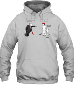 Political cartoon about Epstein and Trump Unisex Hoodie