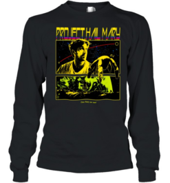 Project Hail Mary Grace Rocky save stars poster Long Sleeved T-shirt