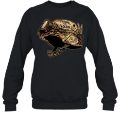 Prone to Violence get the fckin gun up Military Army Soldier Combat Unisex Sweatshirt