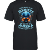 Proud Member Of The Boomers We Got To See America Before It Went To Shit  Classic Men's T-shirt