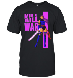 Psylocke Marvel Comics Kill War character  Classic Men's T-shirt