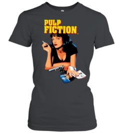 Pulp Fiction Mia Wallace movie poster  Classic Women's T-shirt