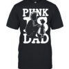 Punk Is Dad fatherhood mohawk parenting  Classic Men's T-shirt