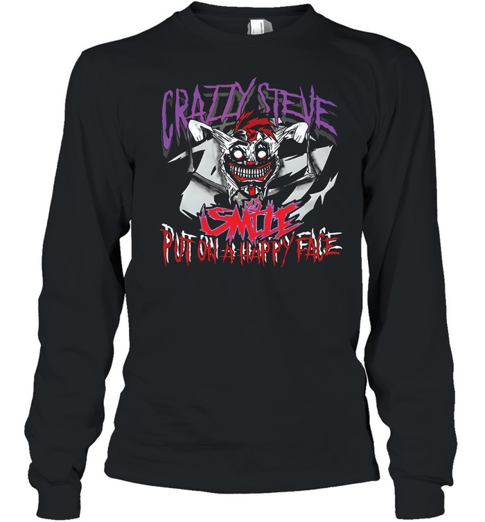 Put on a happy face Long Sleeved T-shirt