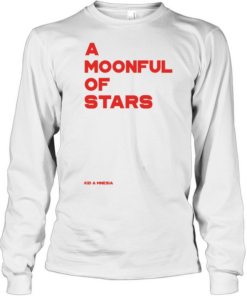Radiohead A Moonful Of Stars Natural Long Sleeved T-shirt