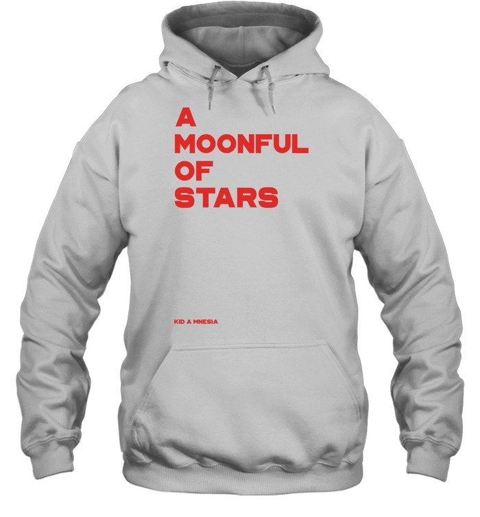 Radiohead A Moonful Of Stars Natural Unisex Hoodie