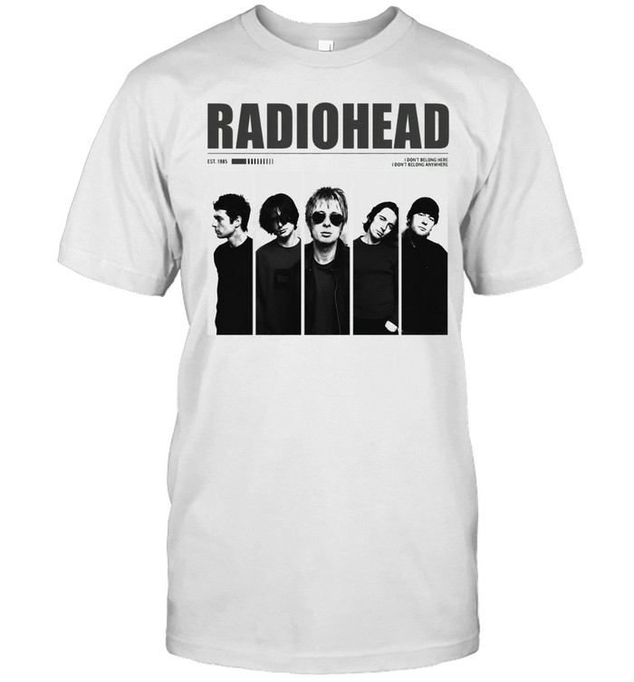 Radiohead Thom Yorke Jonny Greenwood Colin Greenwood Ed O Brien Phil Selway Classic Men's T-shirt