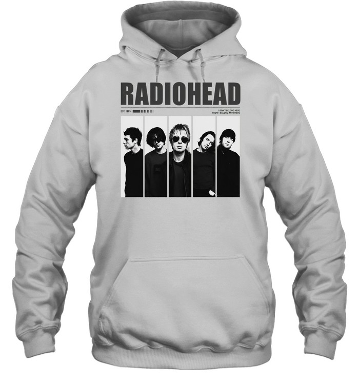 Radiohead Thom Yorke Jonny Greenwood Colin Greenwood Ed O Brien Phil Selway Unisex Hoodie