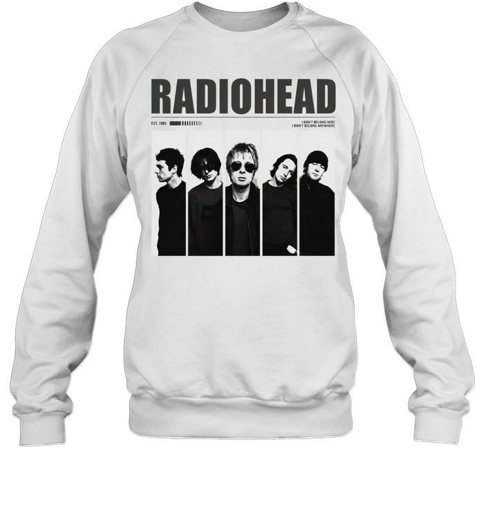 Radiohead Thom Yorke Jonny Greenwood Colin Greenwood Ed O Brien Phil Selway Unisex Sweatshirt