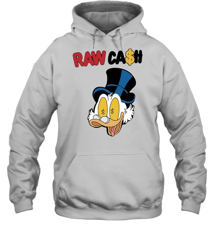 Raw Cash Duck money eyes cartoon Unisex Hoodie