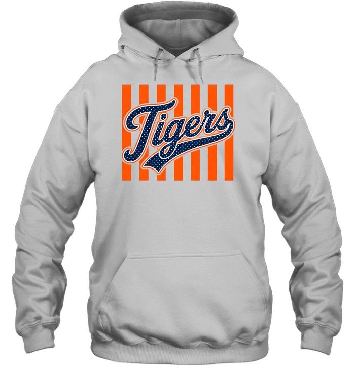 Retro Tigers Football Unisex Hoodie