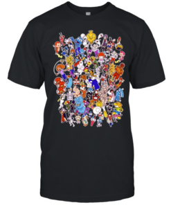 Rhythm Heaven Characters Mega Mix Jam Session Ensemble Nintendo Video Game Classic Men's T-shirt