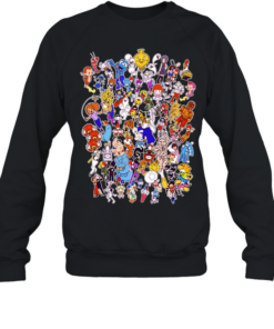 Rhythm Heaven Characters Mega Mix Jam Session Ensemble Nintendo Video Game Unisex Sweatshirt