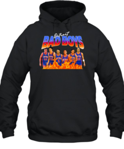 Rick Mahorn Bill Laimbeer Joe Dumars Isiah Thomas Dennis Rodman John Salley New York Knicks  Unisex Hoodie