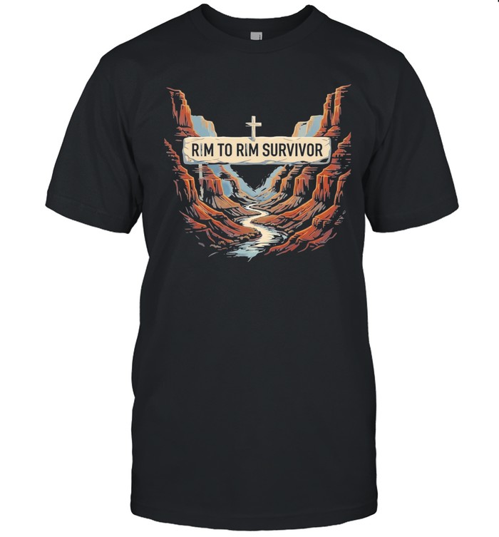 Rim to rim Grand Canyon survivor Classic Men's T-shirt