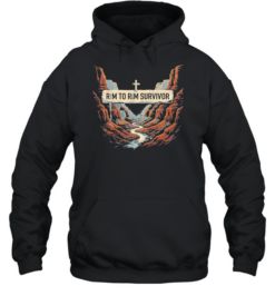 Rim to rim Grand Canyon survivor Unisex Hoodie