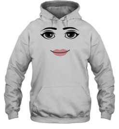 Roblox Girl Face Avatar Gaming  Unisex Hoodie